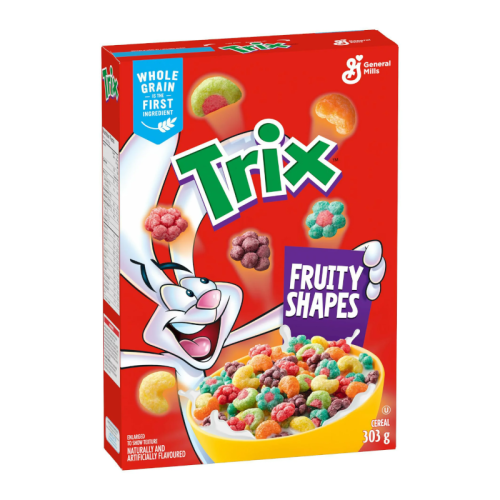 General Mills Trix Fruity Shapes Cereal - 303g [Canadian]
