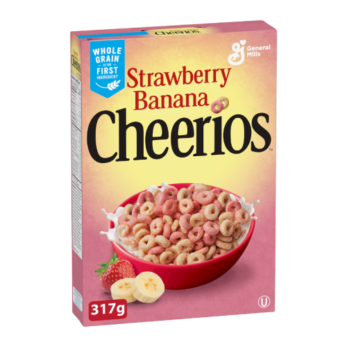 General Mills Strawberry Banana Cheerios - 317g [Canadian]