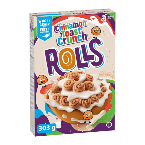 General Mills Cinnamon Toast Crunch Rolls Cereal - 303g [Canadian]