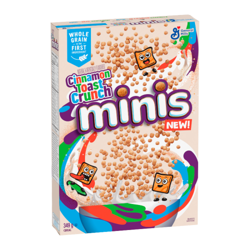 General Mills Cinnamon Toast Crunch minis - 349g [Canadian]