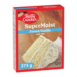 Betty Crocker Super Moist French Vanilla Cake Mix - 375g [Canadian]