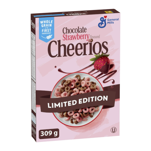 General Mills Cheerios Chocolate Strawberry - 309g [Canadian]