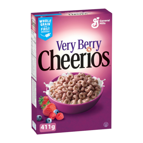 General Mills Cheerios Very Berry - 411g [Canadian]