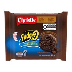 Christie Fudgee O Double Stuf Cookies - 303g [Canadian]