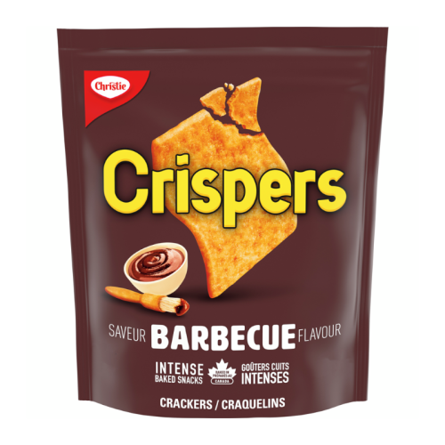 Crispers BBQ Crackers - 145g [Canadian]