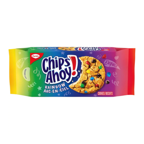 Christie Chips Ahoy! Rainbow Cookies - 258g [Canadian]