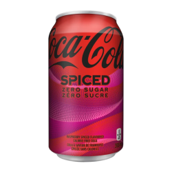 Coca-Cola Raspberry Spiced Zero Sugar - 355ml [Canadian]