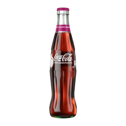 Coca Cola British Columbia Raspberry - 355ml Glass Bottle [Canadian]