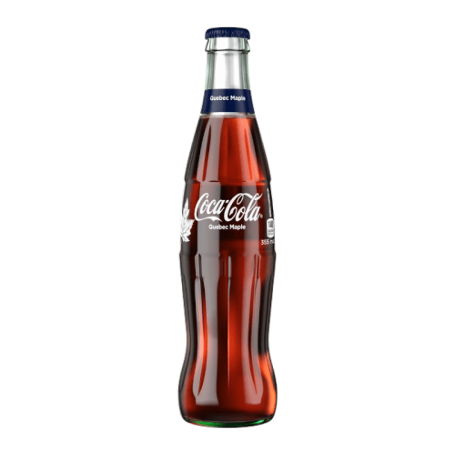 Coca Cola Quebec Maple - 355ml Glass Bottle [Canadian]