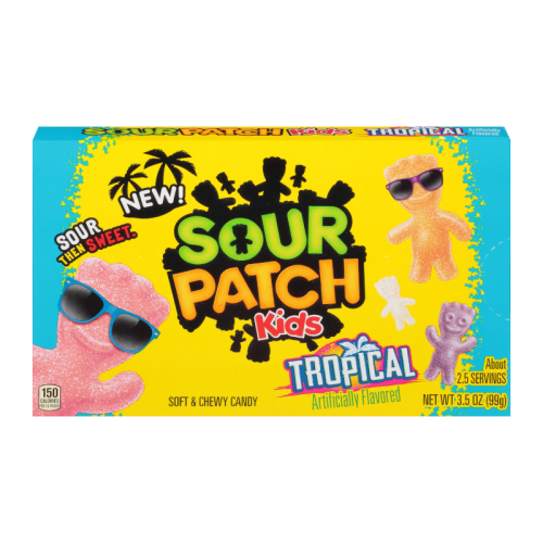 Sour Patch Kids Tropical Theatre Box - 3.5oz (99g)