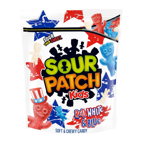 Sour Patch Kids Red White & Blue Family Size - 1.8lbs (816g)