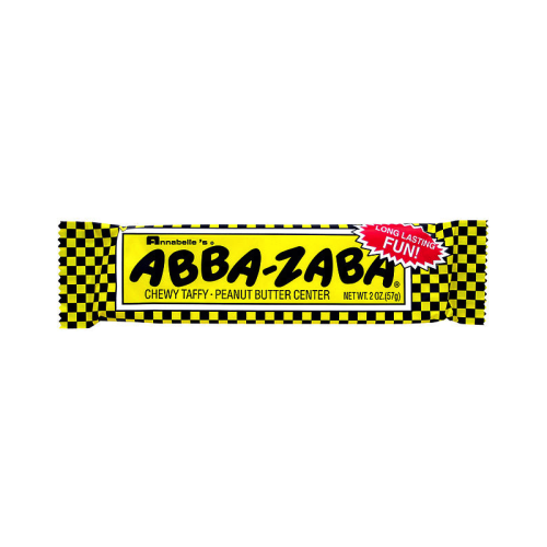 Annabelle's Abba Zaba Taffy and Peanut Butter Bar 1.8oz (51g)