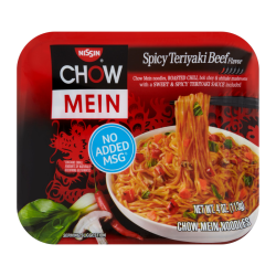 Nissin Chow Mein Spicy Teriyaki Beef - 4oz (113g)