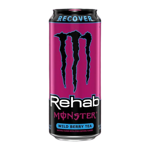 Monster Rehab Wild Berry Tea - 15.5oz (458ml)