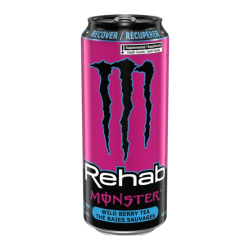 Monster Rehab Wild Berry Tea - 458ml [Canadian]