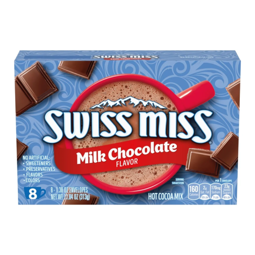 Swiss Miss Milk Chocolate Hot Cocoa Mix 8-Pack - 11.04oz (313g)