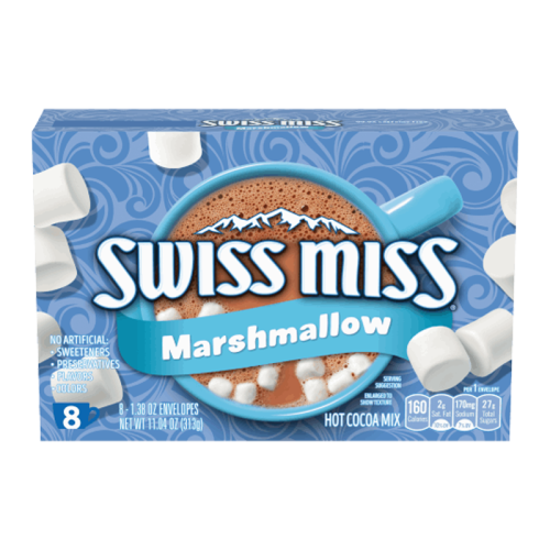 Swiss Miss Marshmallow Hot Cocoa Mix 8-Pack - 11.04oz (313g)