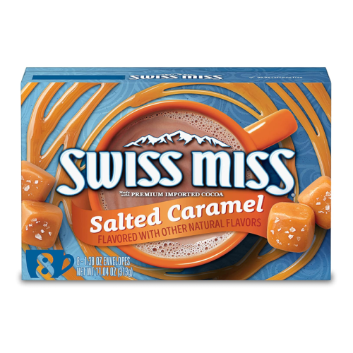 Swiss Miss Salted Caramel Hot Cocoa Mix 8-Pack - 11.04oz (313g)