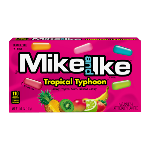 Mike & Ike - Tropical Typhoon Theatre Box - 4.25oz (120g)