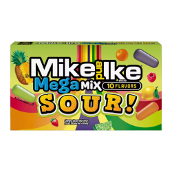 Mike & Ike Sour Mega Mix Theatre Box 4.25oz (120g)