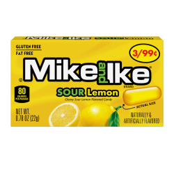 Mike & Ike Sour Lemon - 0.78oz (22g)