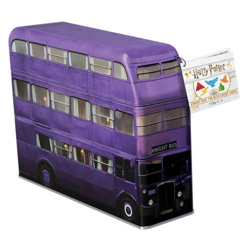 Harry Potter Knight Bus Money Tin w/ Chewy Candy - 112g