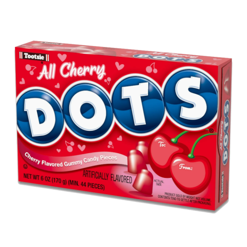 Tootsie Dots Cherry - 6oz (170g)