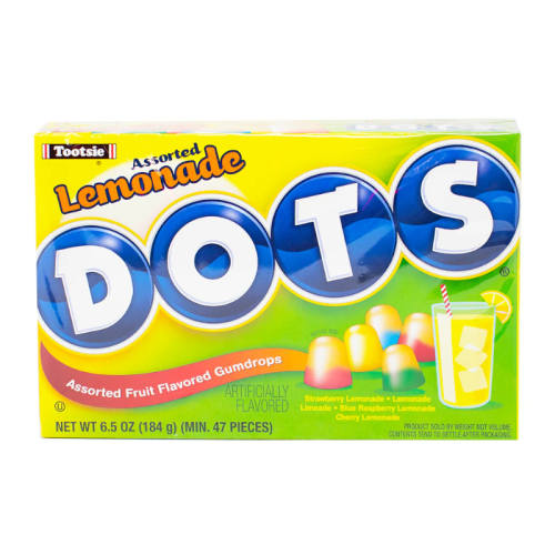 Tootsie Dots Assorted Lemonade Theatre Box - 6.5oz (184g)