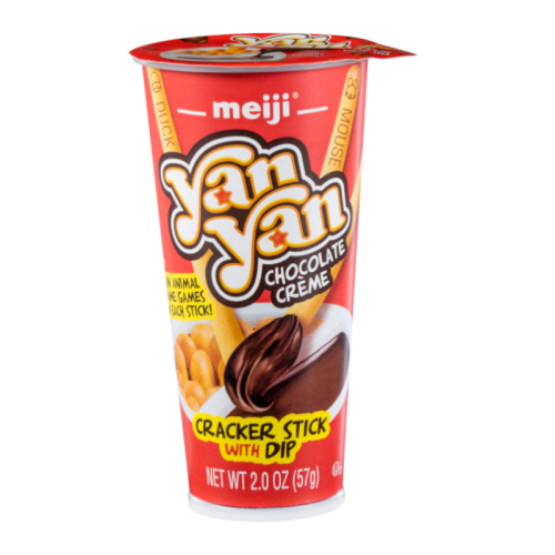Meiji Yan Yan Chocolate Biscuit Snack 2oz (57g)