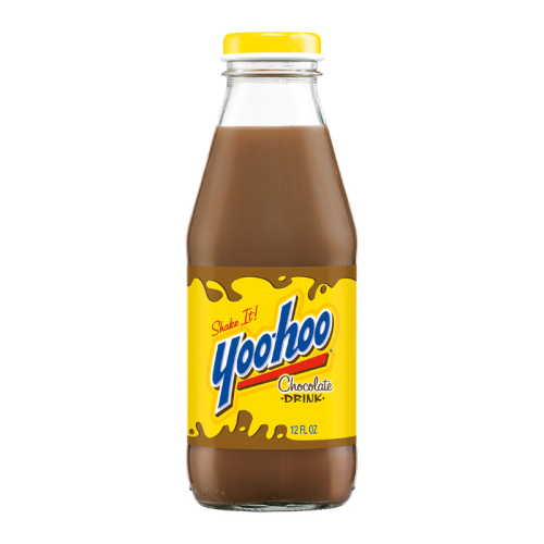 Yoo-Hoo Chocolate Drink - 12oz (355ml) Glass Bottle