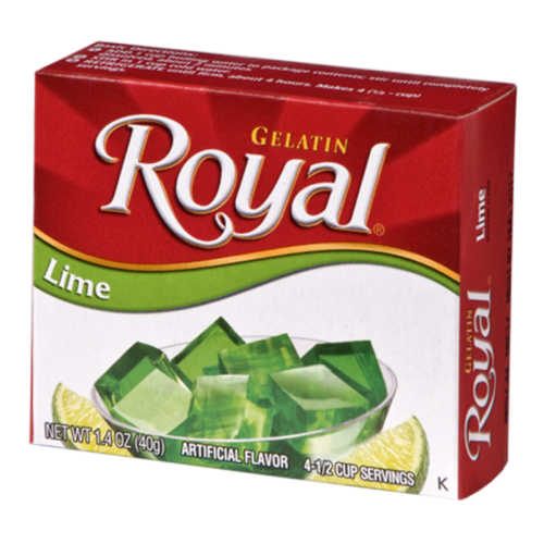 Royal Gelatin - Lime - 1.4oz (40g)