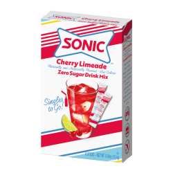 Sonic Zero Sugar Singles to Go Cherry Limeade - 0.75oz (21.2g)