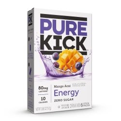 Pure Kick Energy Singles To Go - Mango Acai - 0.68oz (19.2g)