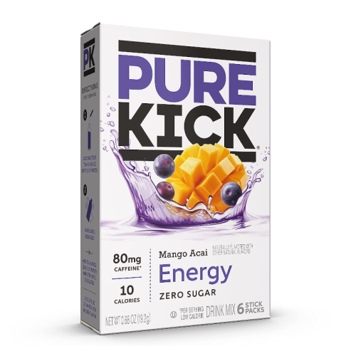 Pure Kick Energy Singles To Go - Mango Acai - 0.68oz (19.2g)