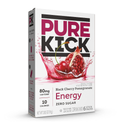 Pure Kick Energy Singles To Go - Black Cherry Pomegranate - 0.63oz (18g)