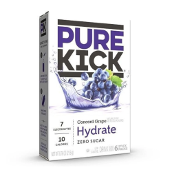 Pure Kick Hydration Singles To Go - Concord Grape - 0.76oz (21.7g)