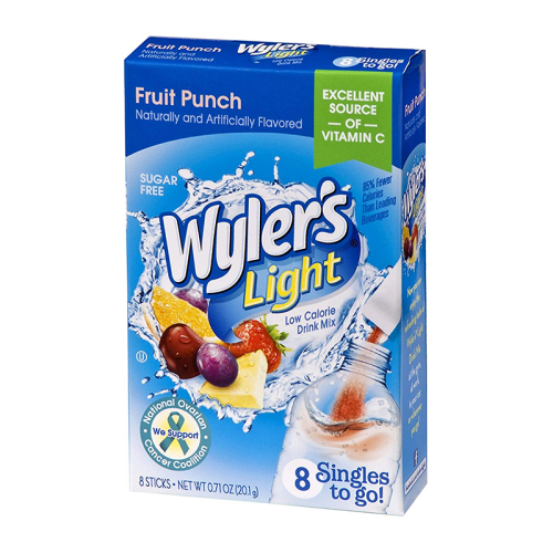 Wyler's Light Singles To Go Fruit Punch 8-Pack - 0.71oz (20.1g)