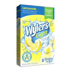 Wyler's Light Singles To Go Lemonade 8-Pack - 1.09oz (30.9g)