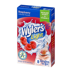 Wyler's Light Singles To Go Raspberry 8-Pack - 0.41oz (11.6g)