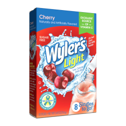 Wyler's Light Singles To Go Cherry 8-Pack - 0.41oz (11.6g)