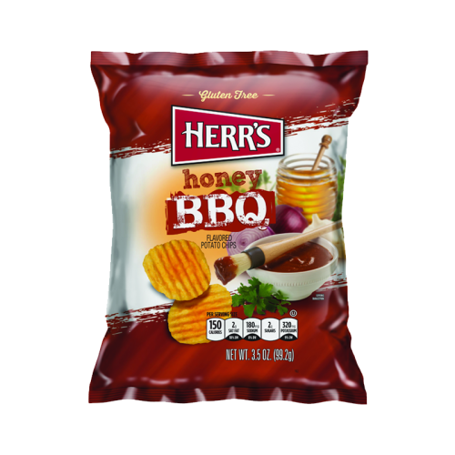 Herr's Honey BBQ Potato Chips - 3.5oz (99.2g)