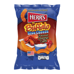 Herr's Buffalo Blue Cheese Curls -  6oz (170g)