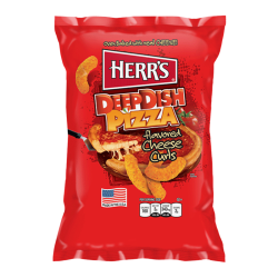 Herr's Deep Dish Pizza Cheese Curls - 6oz (170g)