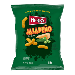 Herr's Jalapeno Cheese Curls - 113g (EU)