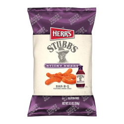 Herr's Stubb's Sticky Sweet Bar-B-Q Cheese Curls - 5.5oz (156g)