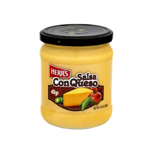 Herr's Salsa Con Queso Dip - 15oz (425g)