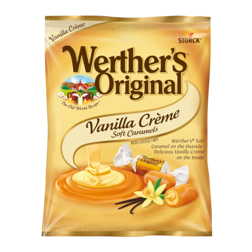 Werther's Original Vanilla Creme Soft Caramels - 2.22oz (63g)