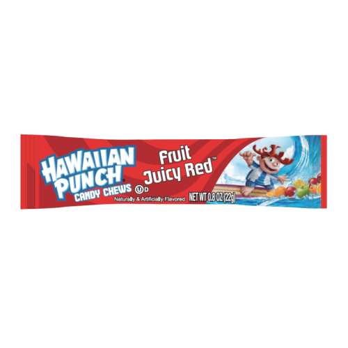 Hawaiian Punch Chews Bar Fruit Juicy Red - 0.8oz (22g)