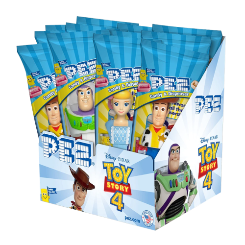 PEZ Toy Story Dispenser (Poly Pack) + 2 PEZ Tablet Packs