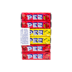 PEZ Assorted Fruit Refill Pack - 6 Packs